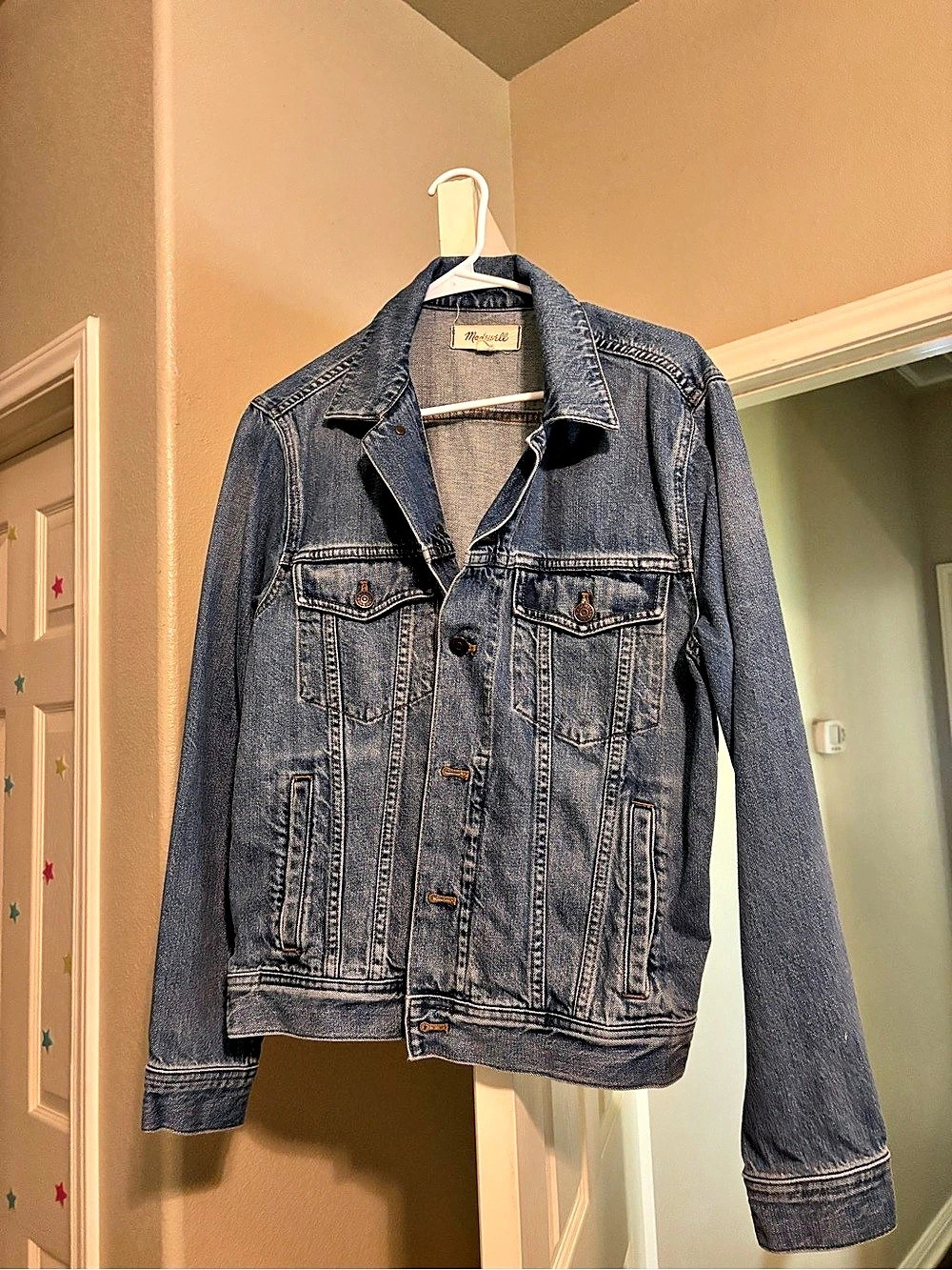 Madewell The Jean Jacket Denim Jean Jacket in Blue Like New